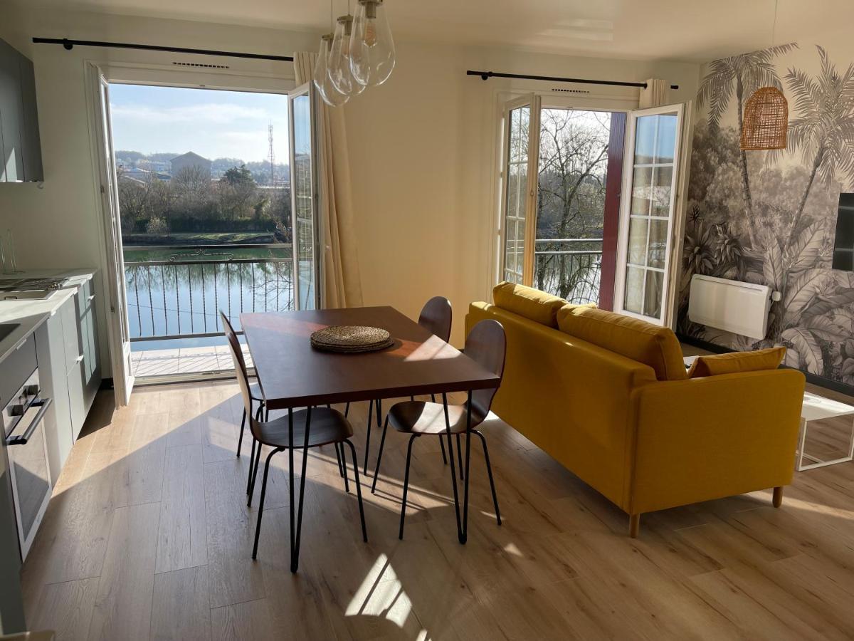 Ambiance Seine, Appartement Lumineux En Bordure De Seine - Chouette Thomery Exteriör bild
